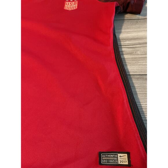 Nike Dri-Fit Team USA National Team Soccer Jersey Womens XL Red V-Neck 2017 - Picture 4 of 4